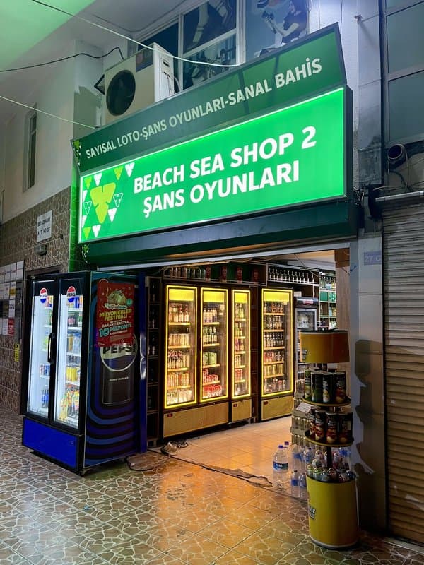 Beach Sea Shop kafesi Muratpaşa/Antalya