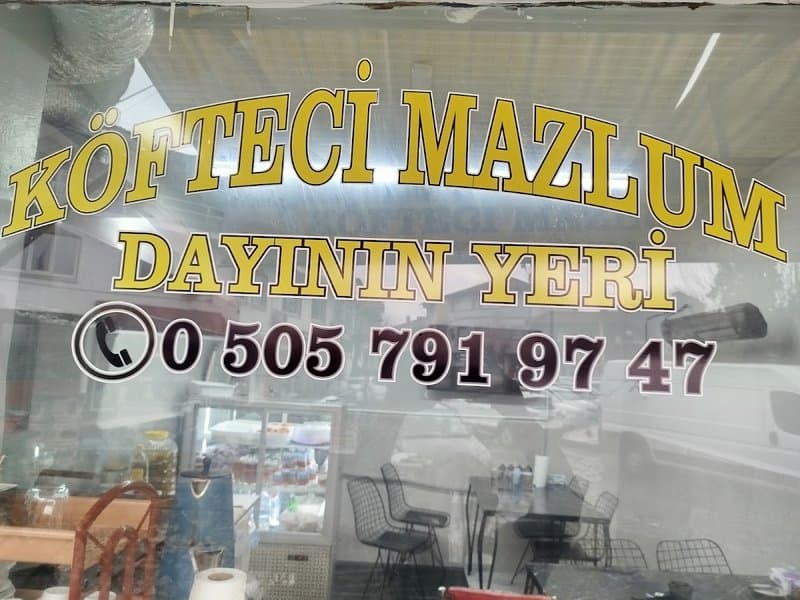 Köfteci mazlum dayının yeri