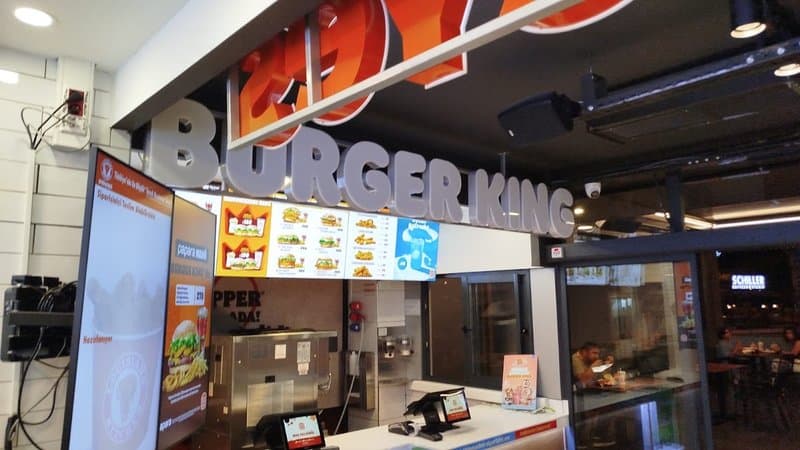 BURGERKİNG&POPEYES kafesi Muratpaşa/Antalya