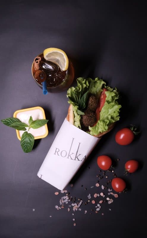 Rokka Pizza Falafel